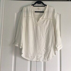 Soft Joie Ivory V Neck Top